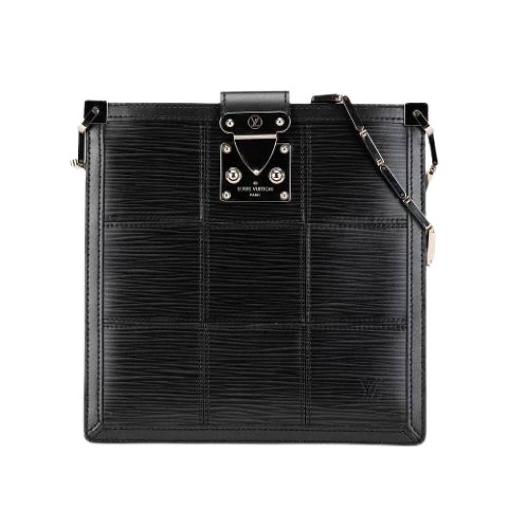 Louis Vuitton Vintage Pre-owned Skuldertaske - Vintage - Dame - Sort - ONE SIZE - Uld