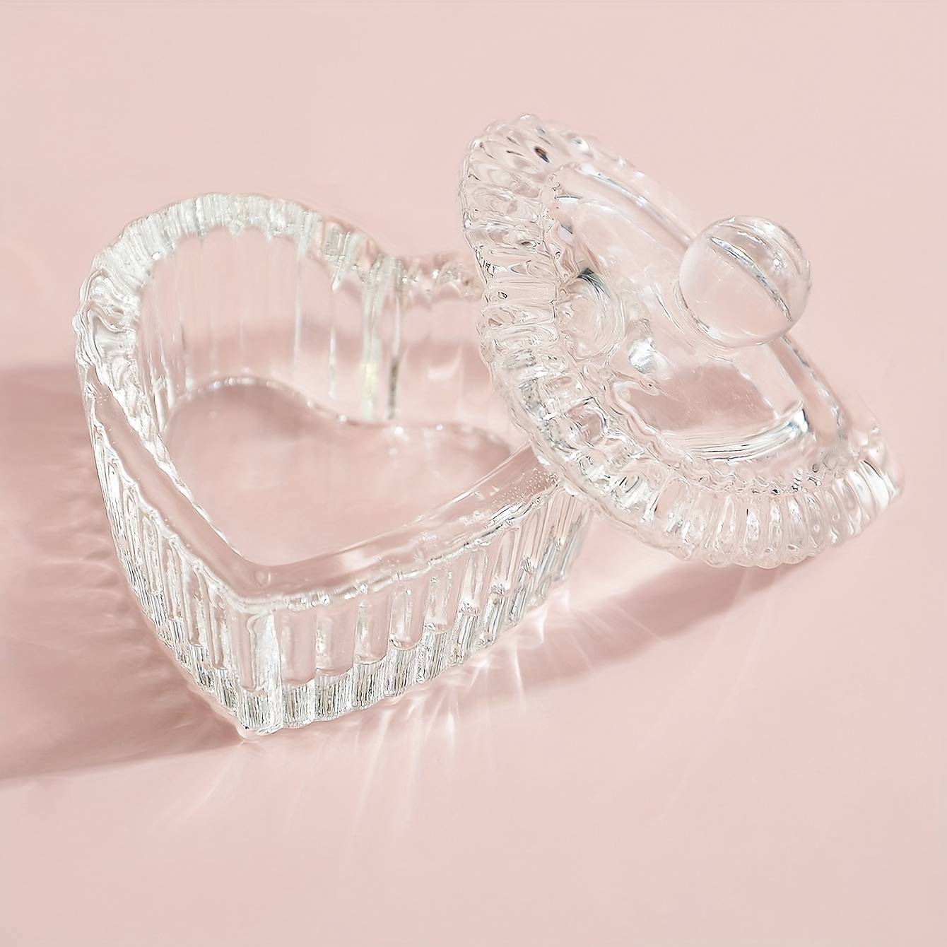 TEMU Crystal Glass Nail Art Dish - Acrylic Powder & Liquid Holder, Pen Washing Cup For Manicure Tools, Nail Brush
