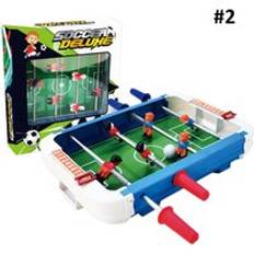 Bordsfotbollsspel i trä mini bordsfotboll fotbollsspelset för vuxna barn familj настольный футбол