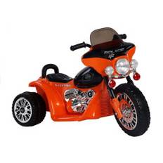 Orange elektrisk ride-on motorcykel JT568 til børn 3+