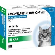 Frontline Pour on vet Kat mod lopper - 4 pipetter