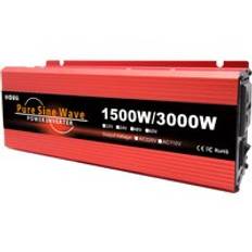 HOULI Pure Sine Wave 3000W 12V 24V 220V Convertisseur 12V 220V Pur Sinus 3000W Power Inverter Dc 12V To Ac 220V 110V  3000W