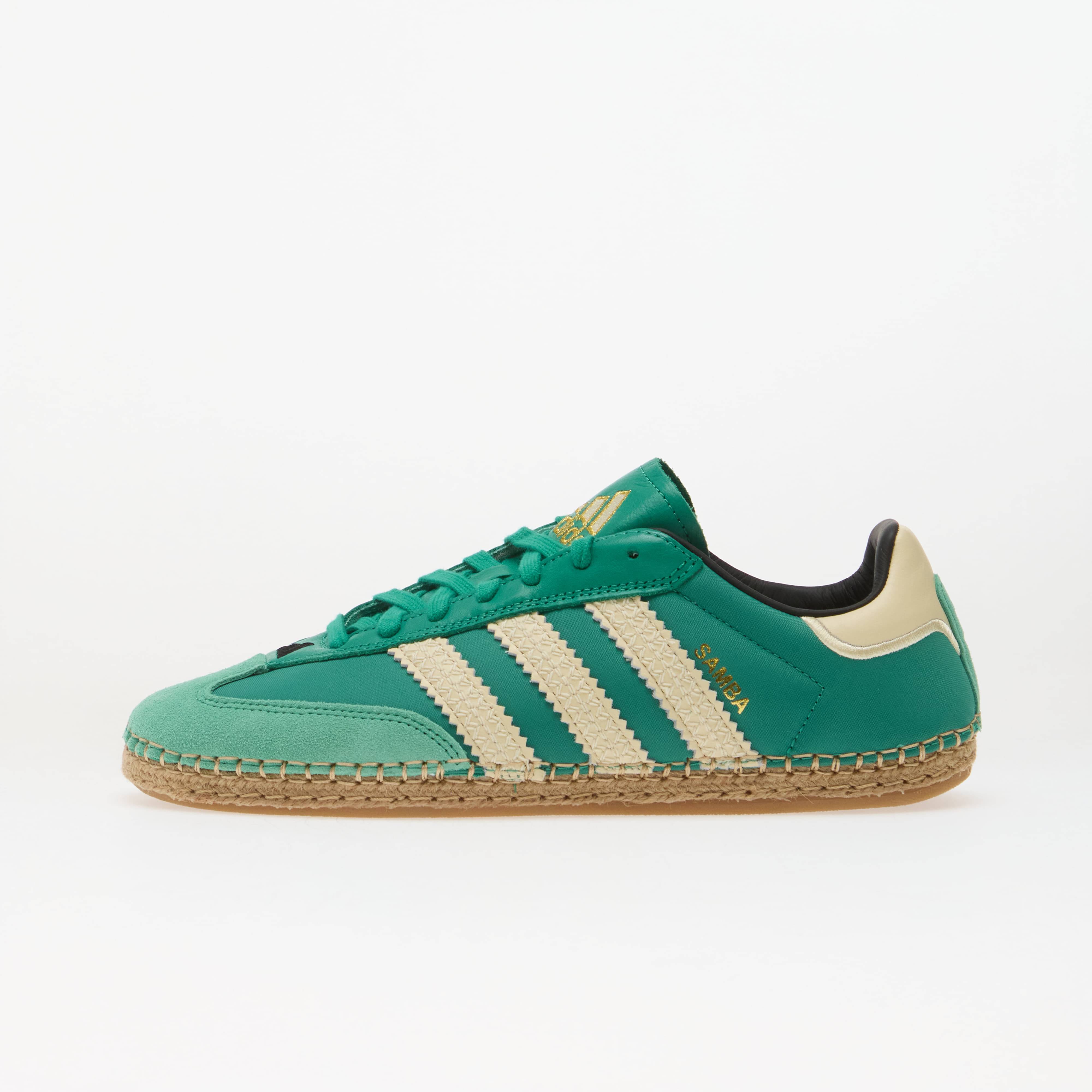Sneakers adidas x CLOT Samba Espadrille By Edison Chen Court Green/ Warm Vanilla/ Core Black EUR 42 2/3