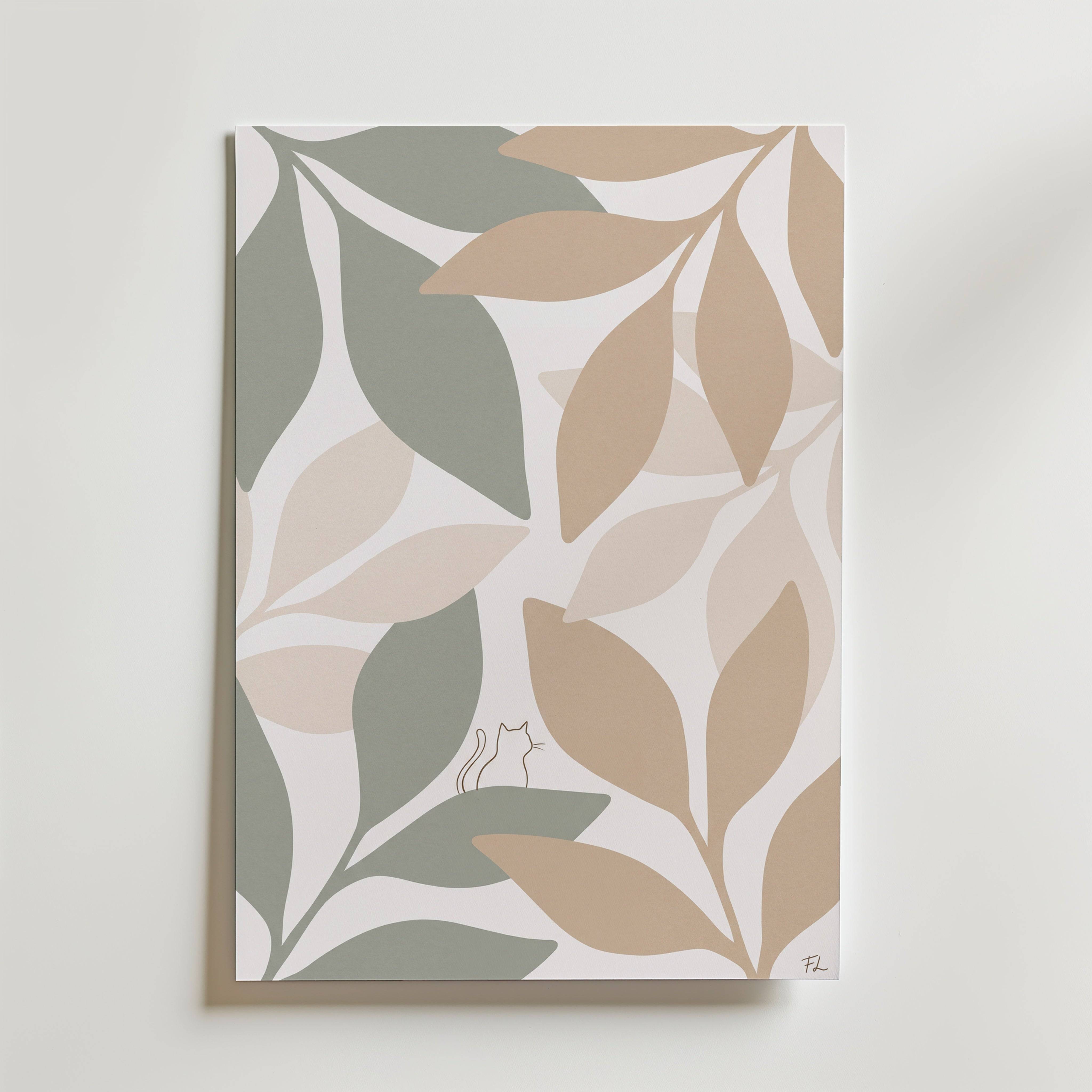 Freja Lund Blade - Fine Art Poster 50x70 cm Utan passepartout
