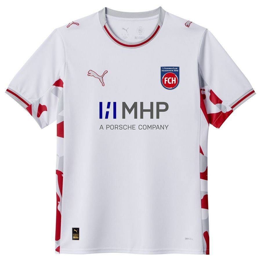 PUMA Fc Heidenheim 25/26 Third Jersey Youth - ['Vit'] (176 cm)