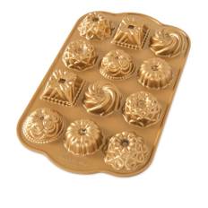 Nordic Ware - Bundt Charms Pan - Bakredskap - Guld