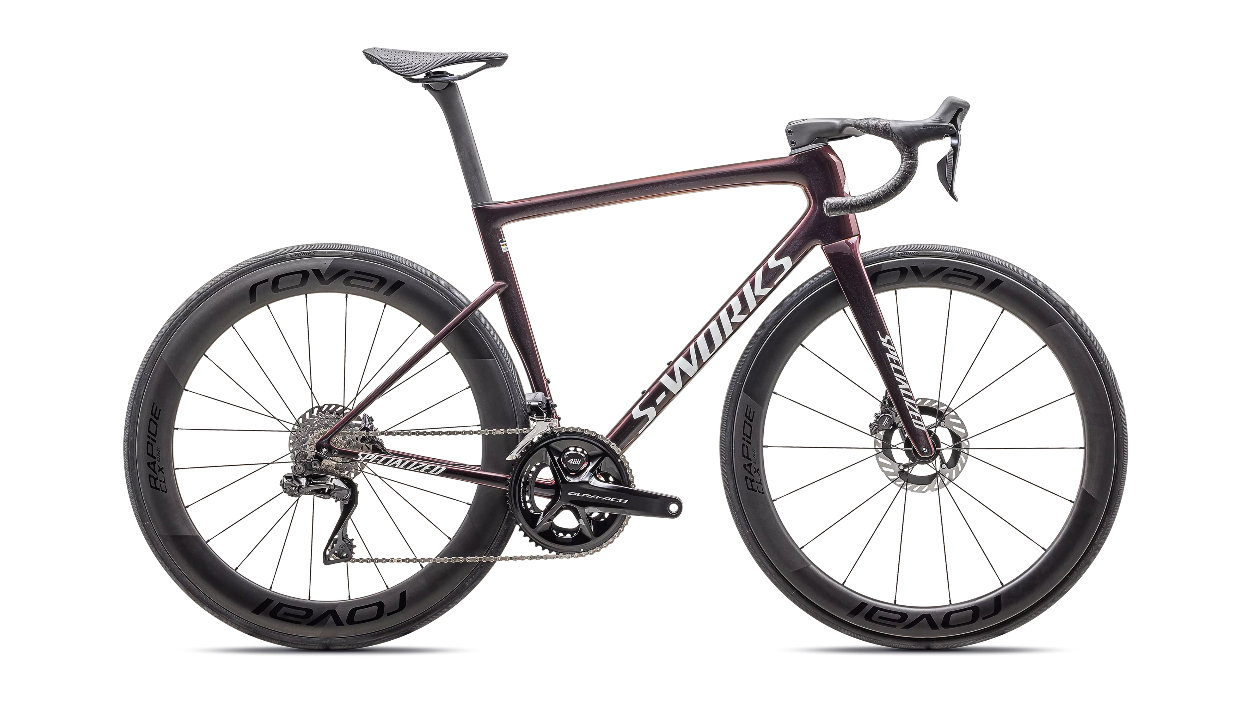 Specialized - S-works Tarmac SL8 Dura-ace Di2 12-speed - Red to Black -61 cm - Pearl