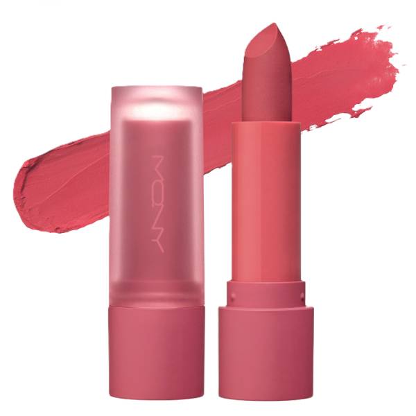 MQNY - Powder Matte Lipstick - 3.5g - 02 Steam Rose - Pink