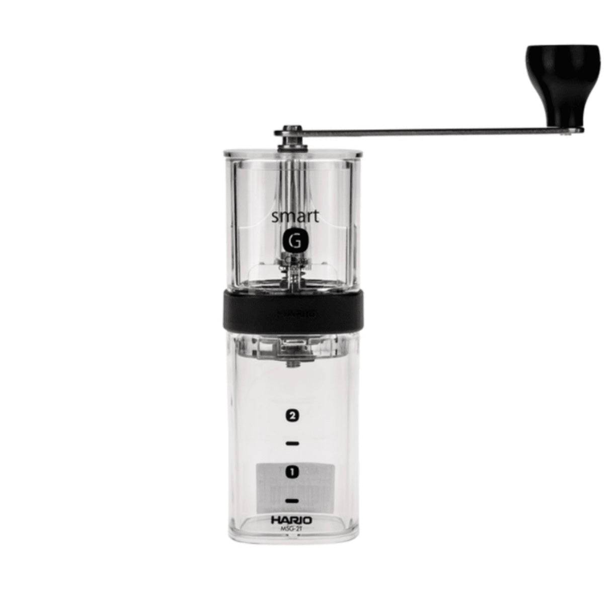 Hario – Smart G Kaffekværn – Håndholdt – Transparent
