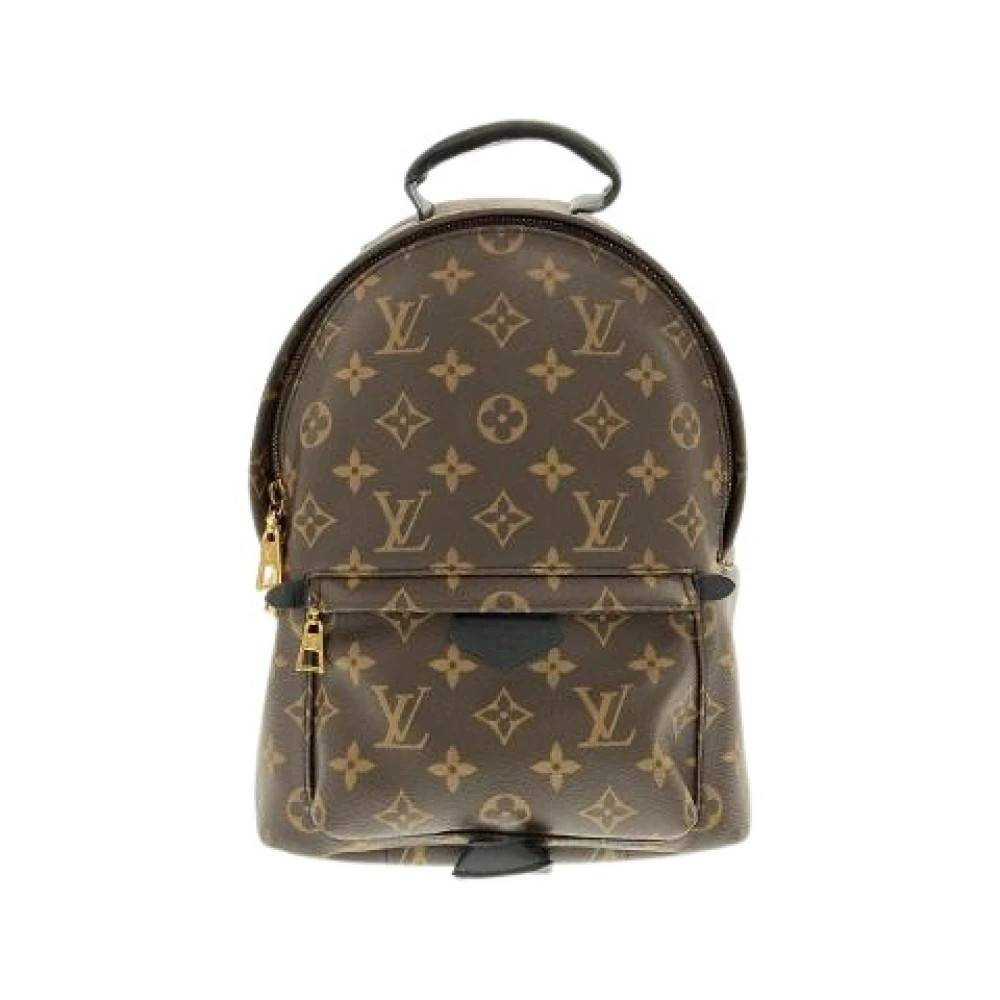 Louis Vuitton Vintage Pre-owned Palm Springs Monogram Rygsæk - Vintage - Dame - Brun - ONE SIZE - Uld