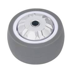 TPR Rubber Caster 4in Heavy Duty Wear Resistant Silent Tire Wheel Replacement for Hand Trucks Dolly
