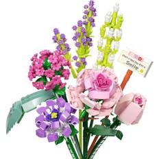 TOY PLAYER Blumen Klemmbausteine Mini Bausteine,Nicht Kompatibel Mit Lego Pflanzen Bonsai,Room deko Basteln, Ideas Room deko Basteln, Kreatives Geschenke für Mädchen 8-16 (553PCS)