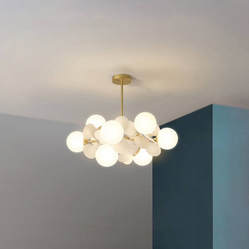 ModernBrilliance Lampa - Stilig LED Hänglampa för Alla Utrymmen - Stil 1 D60cm8 / Varm Vit
