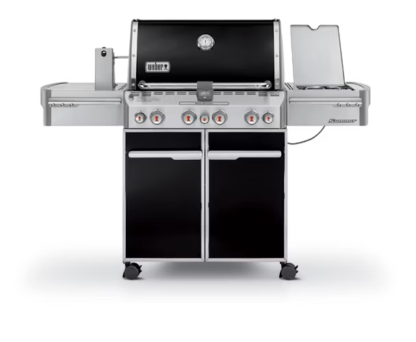 Låge venstre side Weber Summit E-470 Sort