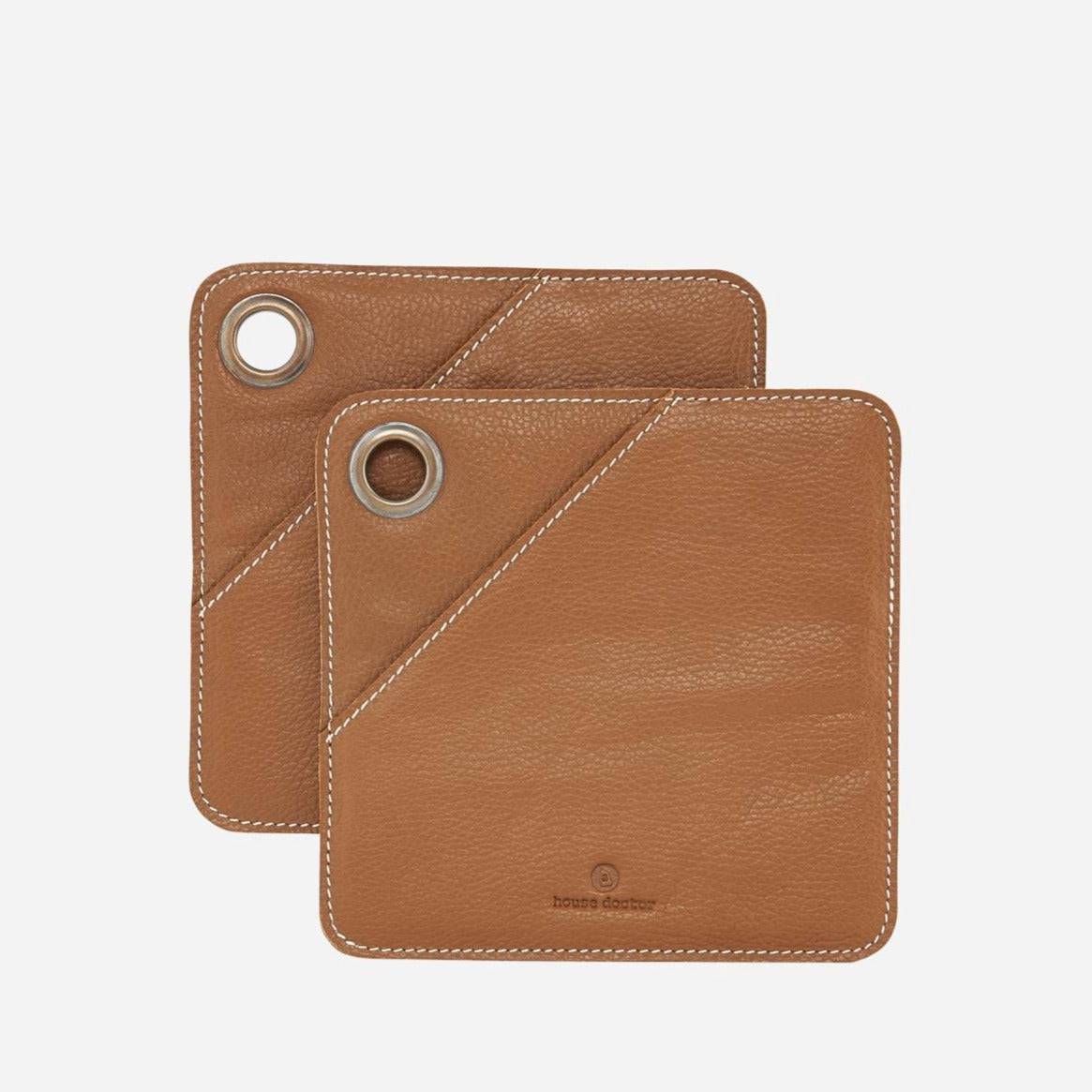 Grydelapper - Square - Brun