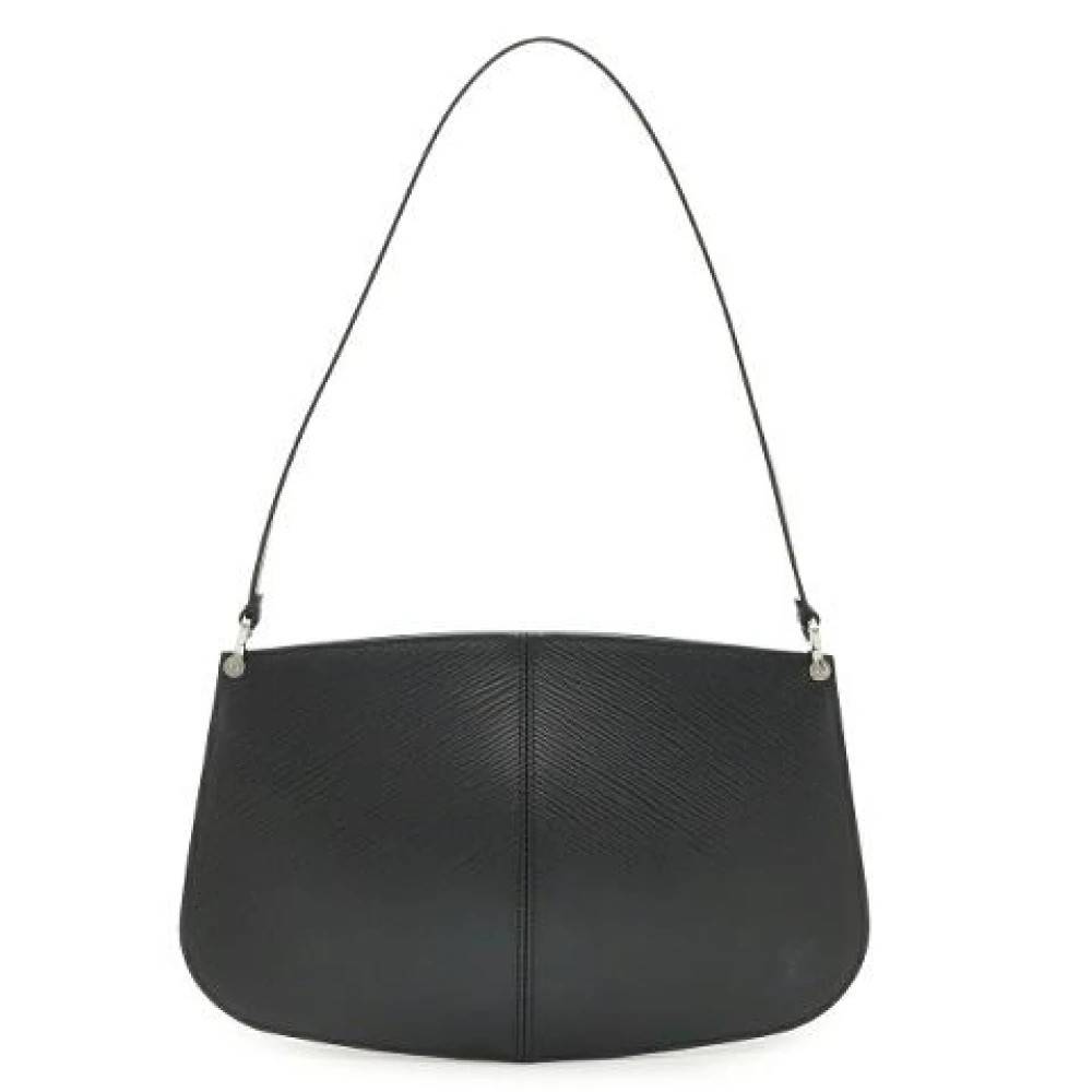 Louis Vuitton Vintage Pre-owned Epi Pochette Demi Lune Skuldertaske - Vintage - Dame - Sort - ONE SIZE - Uld