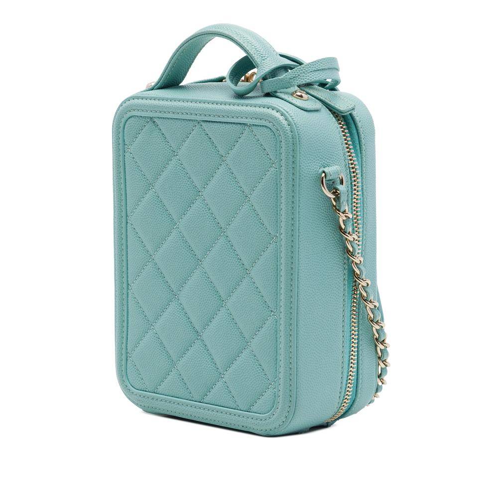 Chanel Vintage Chanel Vanity L 17cm x W 13cm x D 7cm - Håndtasker hos Magasin.
