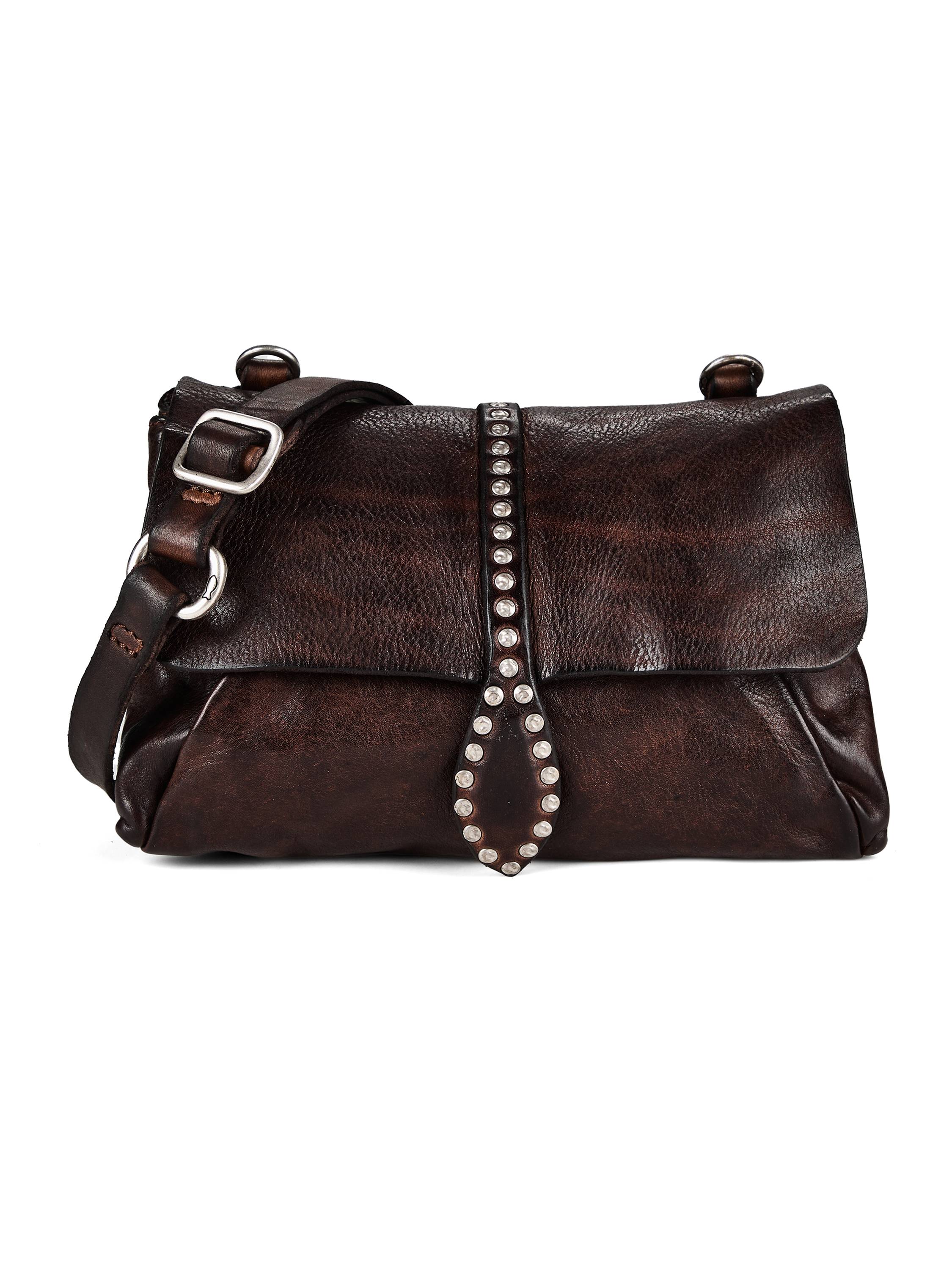 Campomaggi Cesarina Crossbody taske Læder 24 cm  Brun