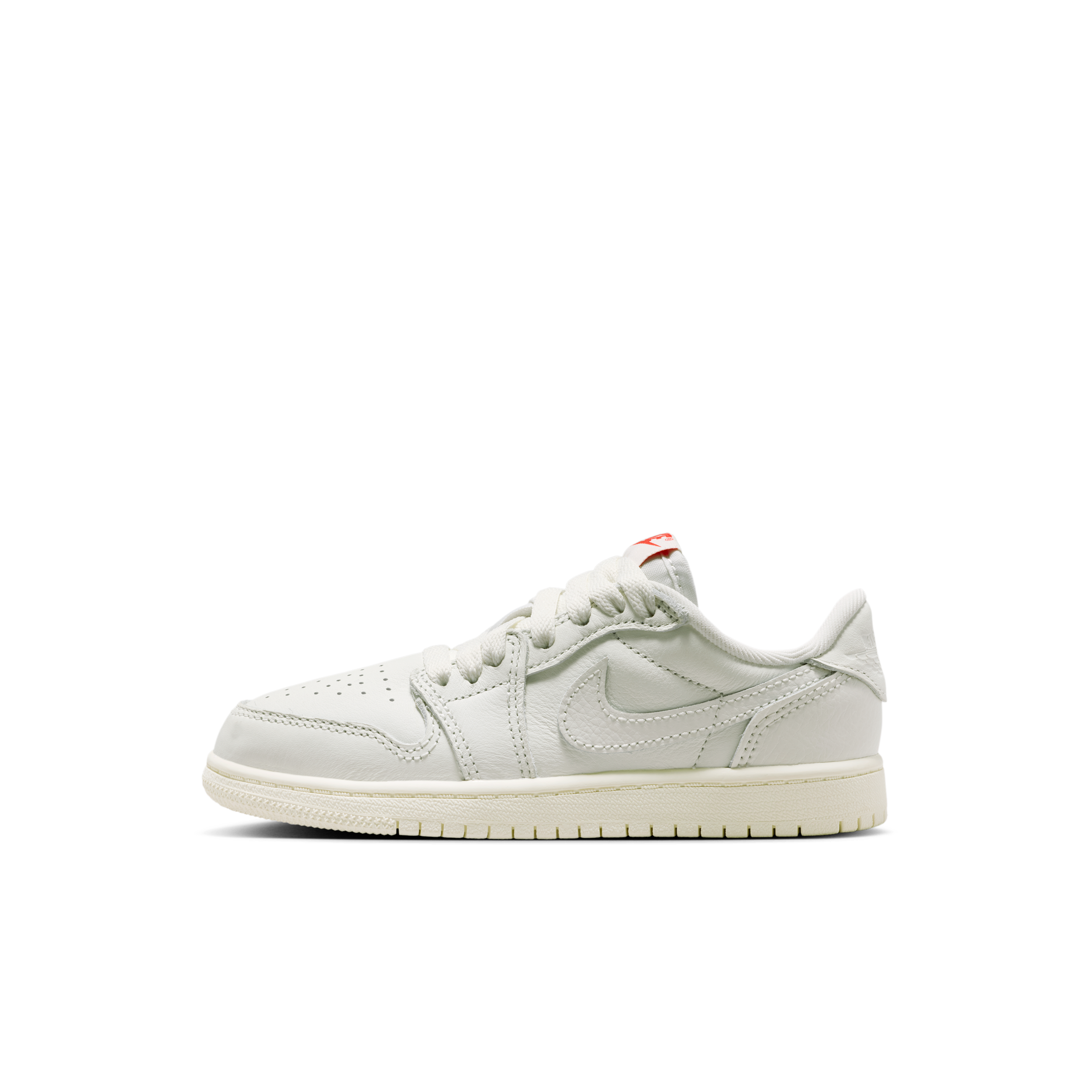 Jordan 1 Retro Low-sko til mindre børn - hvid