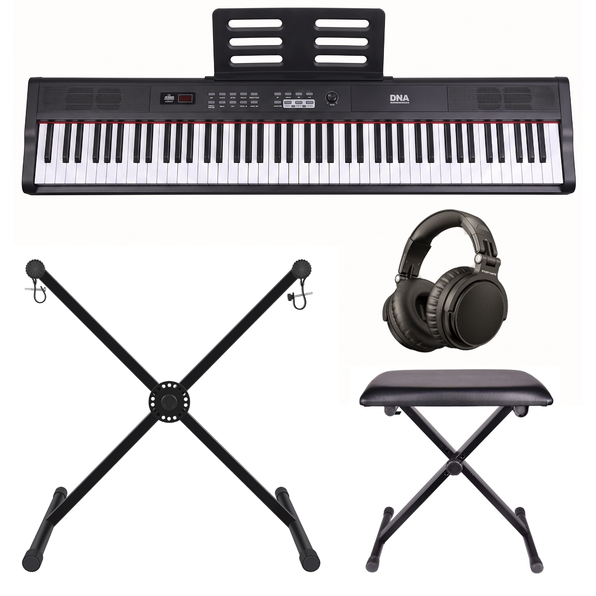 DNA PP-88 Digital Piano komplett paket