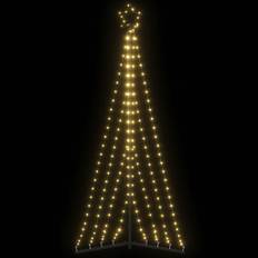 vidaXL LED julgran 339 LEDs varmvit 187 cm