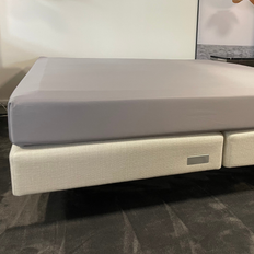 Cool Natures - Tencel Boxlagen med elastik - Hvid - 90 x 200 x 40
