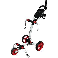Axglo TriLite White/Red Manuell golfvagn