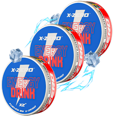 Energy Drink Energy Pouches (3 Pack / 60 Pouches)