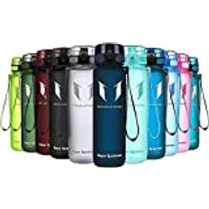Super Sparrow Sport Vattenflaska - 1000ml - Giftfri BPA-Fri och Miljövänlig Tritan Co-polyesterplast - för Löpning, Gym, Yoga, Utomhus och Camping