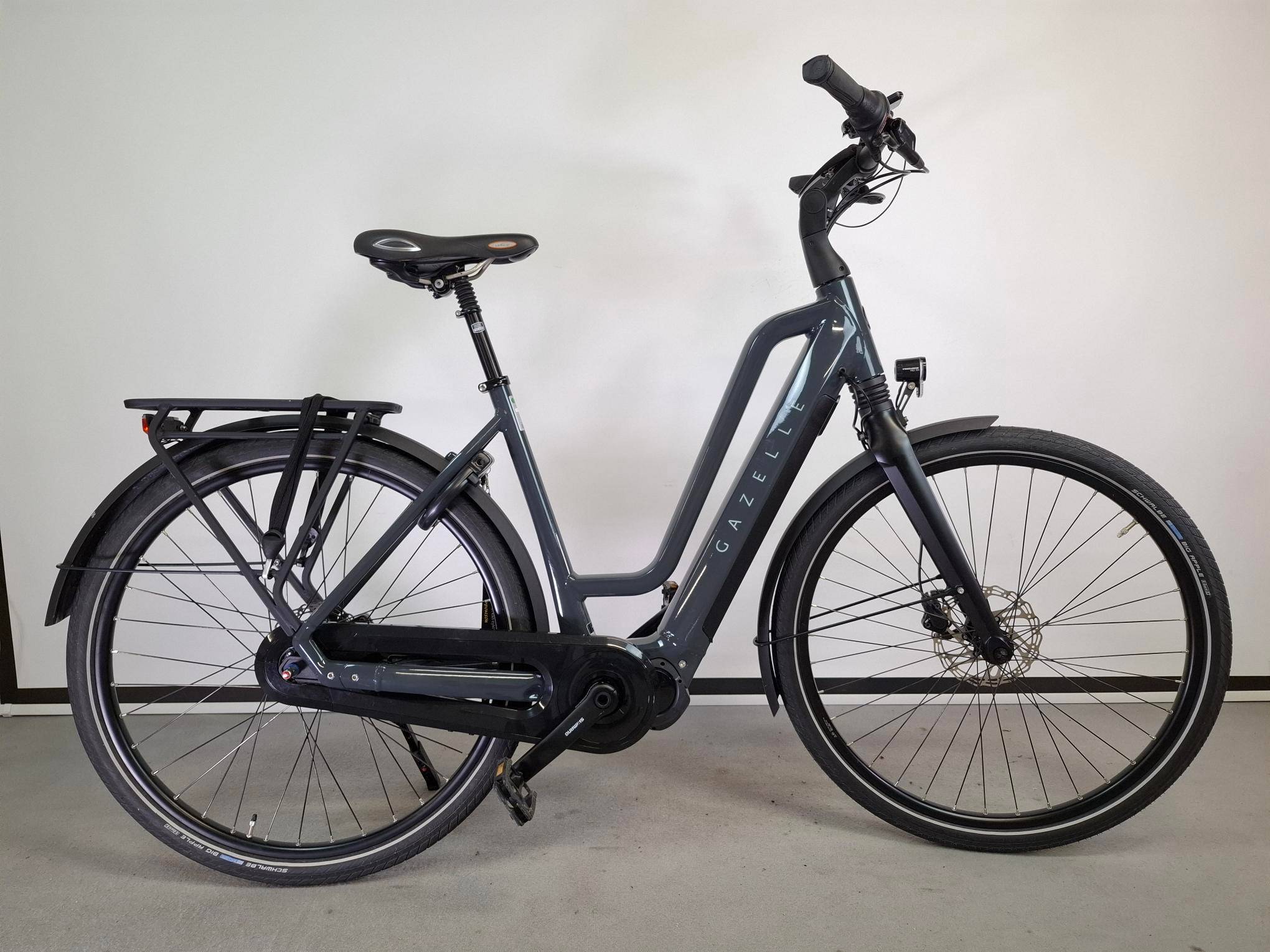 Gazelle Begagnad Chamonix C7 HMS 500Wh Anthracite Grey 53 cm 53