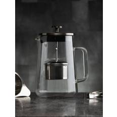 SIIP SIIP Clear 900ml Glass Gunmetal Infuser Teapot