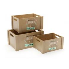 Versa Wood Dekorativ Boxset - 3 Bitar