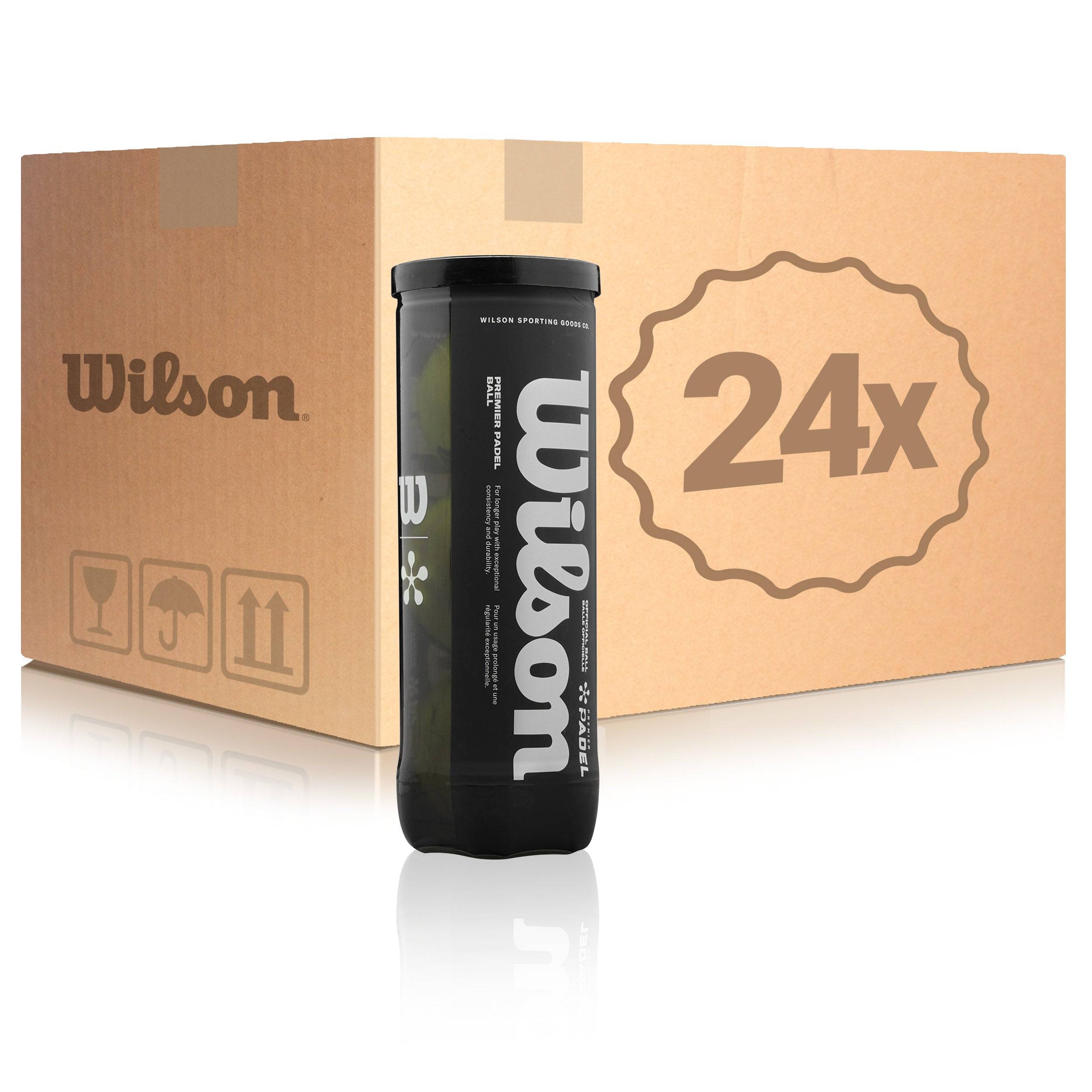 Wilson 24x 3 Ball Tube Premier Padel X3 - yellow - nosize