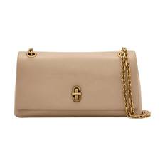 Marc Jacobs, Taske, Dame, Brun, ONE SIZE, Uld, Camel Kæde Skuldertaske