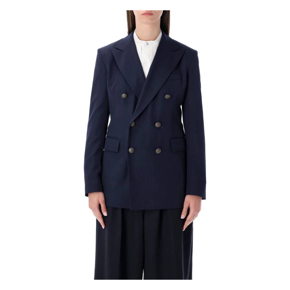 Ralph Lauren Women's Jackets Clothing Blue Ss26 - Jakker - Dame - Blå - 2XS -