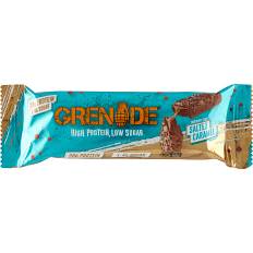 Proteinbar m. chokolade og saltkaramelsmag
