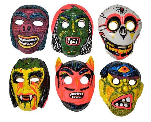 Halloween pvc maske Skull