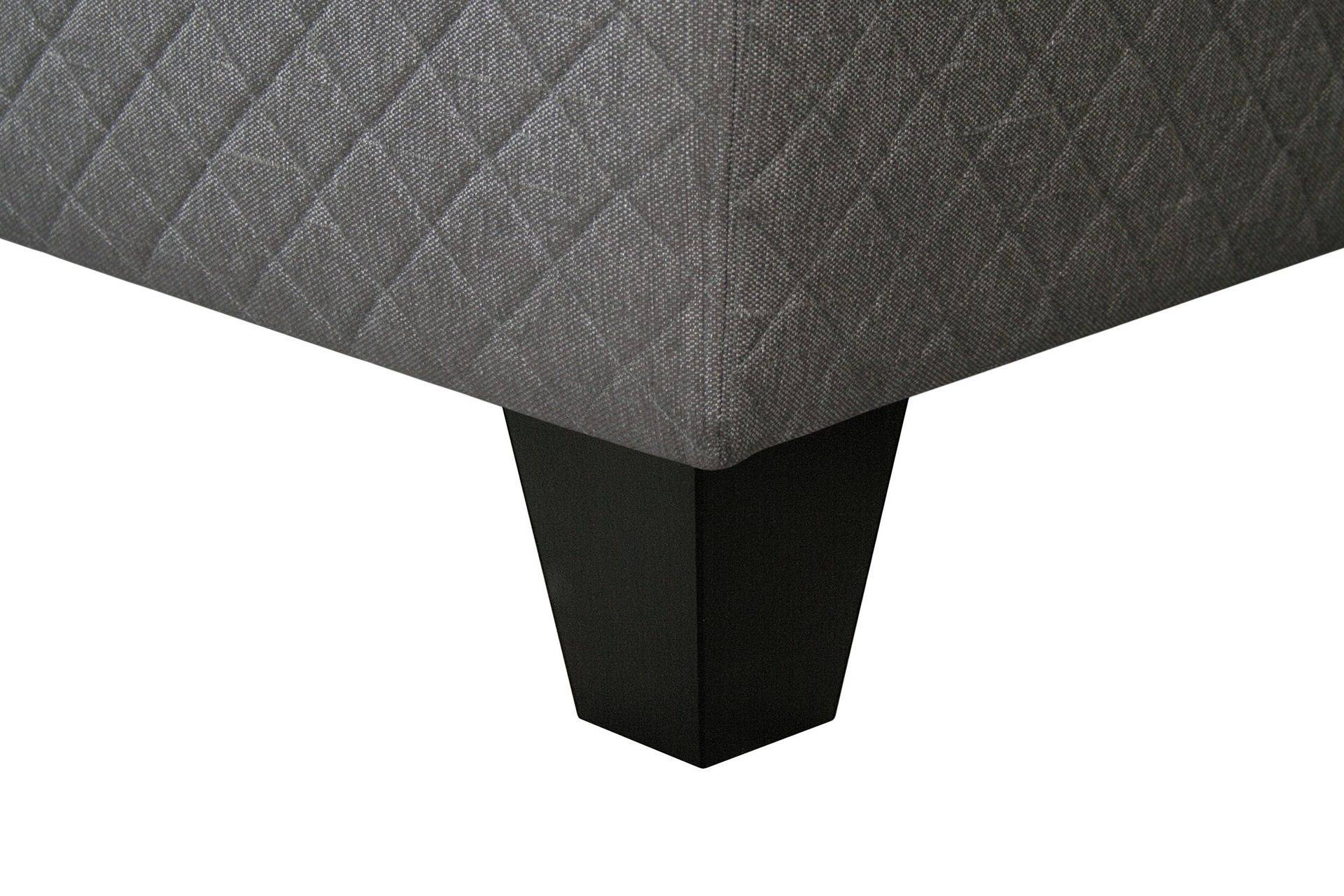 Sundborn 4-pack Sängben 8,5 cm - Svart Möbelben Trä