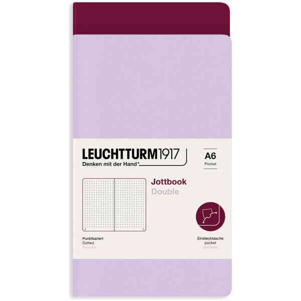 Leuchtturm1917 Jottbook Double A6 Prickad