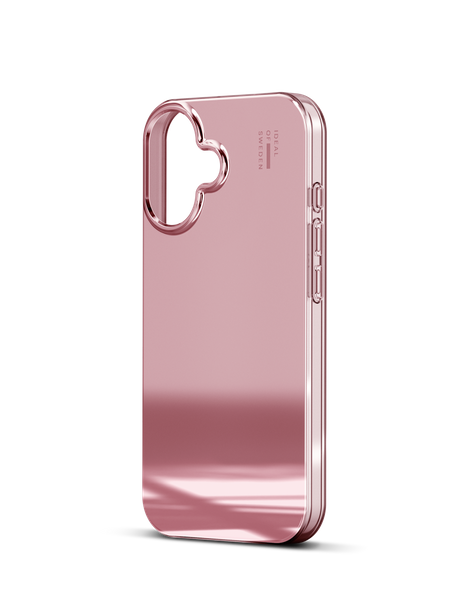 iDeal Mirror Mobilskal MagSafe iPhone 16 Plus Mirror Rose Pink