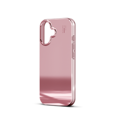iDeal Mirror Mobilskal MagSafe iPhone 16 Plus Mirror Rose Pink