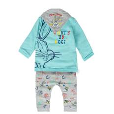 Cerda Group Cotton Brushed Looney Tunes Baby Træningsdragt 3 Stykker