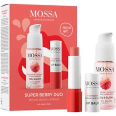 Mossa Ansigt Ansigtspleje SUPER BERRYBerry Kiss Duo Set Peel & Glow Active Peeling Serum 30 ml + Strawberry Lip Balm 45 g 1 Stk. (150,00 kr / 1 stk.) - 1 Stk.