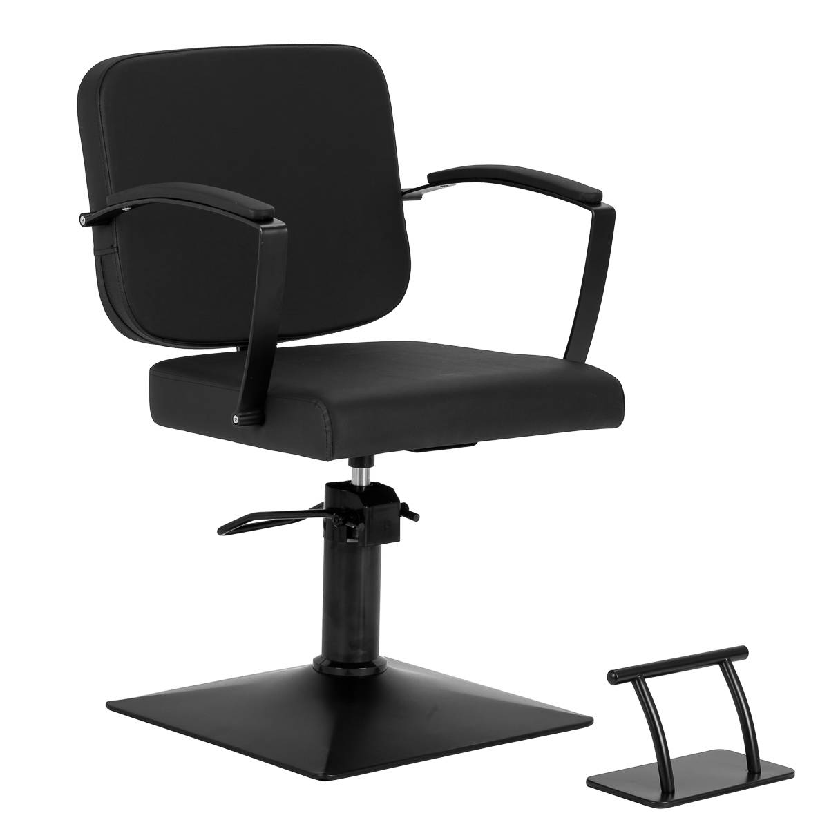Gabbiano Hairdressing Chair Hair System Edge Noir Black