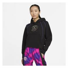 Women's Jordan X PSG PO Fleece Hoodie, Female, Tøj, Hoodies & Sweatshirts, Sort, M