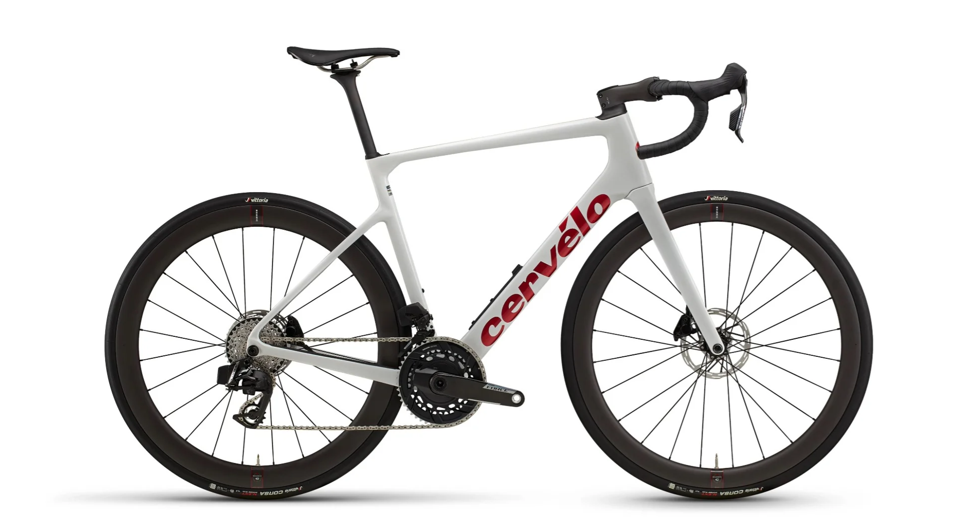 Cervélo Caledonia-5 Force AXS | Aero Endurance | Vanilla-Cherry