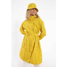 Danelisabeth Raincoat Dark Yellow FLEURIE - XXL