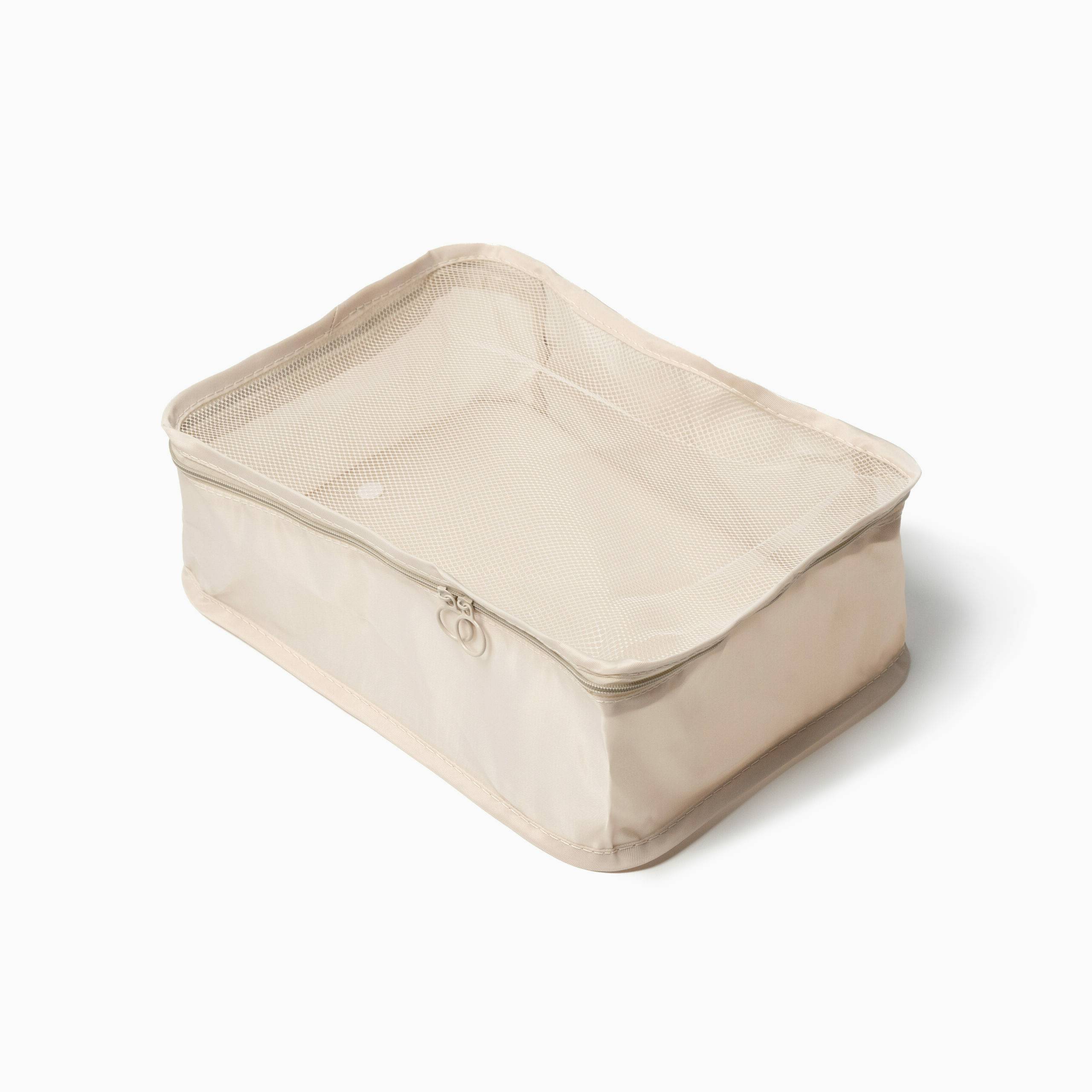 Letvægts-packing cubes Beige Rektangulær Tekstil 31cm x 23cm x 10cm - Beige - 31cm x 23cm x 10cm - Ellinor