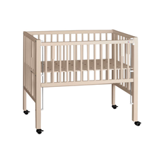 Tissi - Maxi Bedside Crib, Silk Beige (90x50)