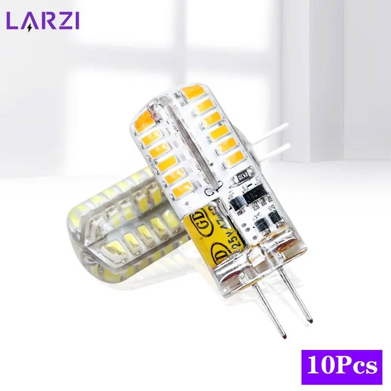 10Pcs/lot G4 LED 2W 3W 4W 5W 7W 9W AC DC 12V 220V Replace 10w 20w 30w Halogen Lamp Light 360 Beam Angle Christmas Led Bulb Lamp